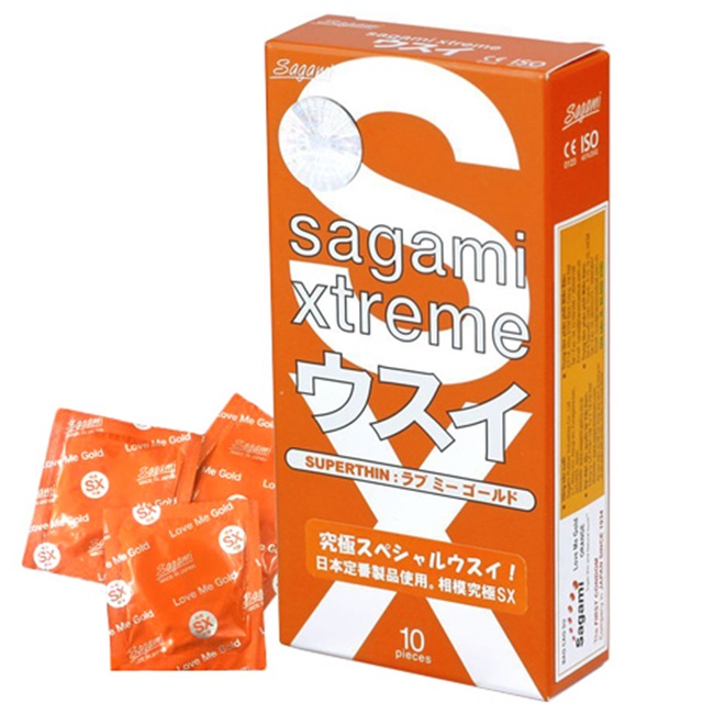 Sagami Love Me Orange Bcs Siêu Mỏng Của Nhật Bản - Hộp 10 Cái