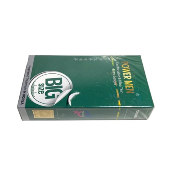 Bao cao su lâu ra Power Men size lớn 56mm Bao cao su lâu ra Power Men size lớn 56mm