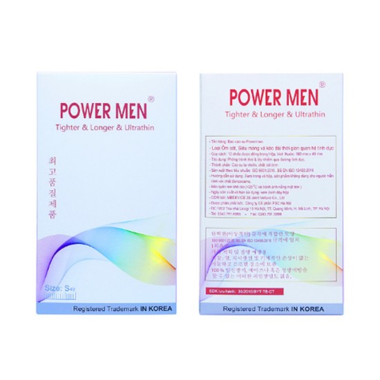 Bcs size nhỏ 49mm kéo dài thời gian Power Men Longer Ultrathin