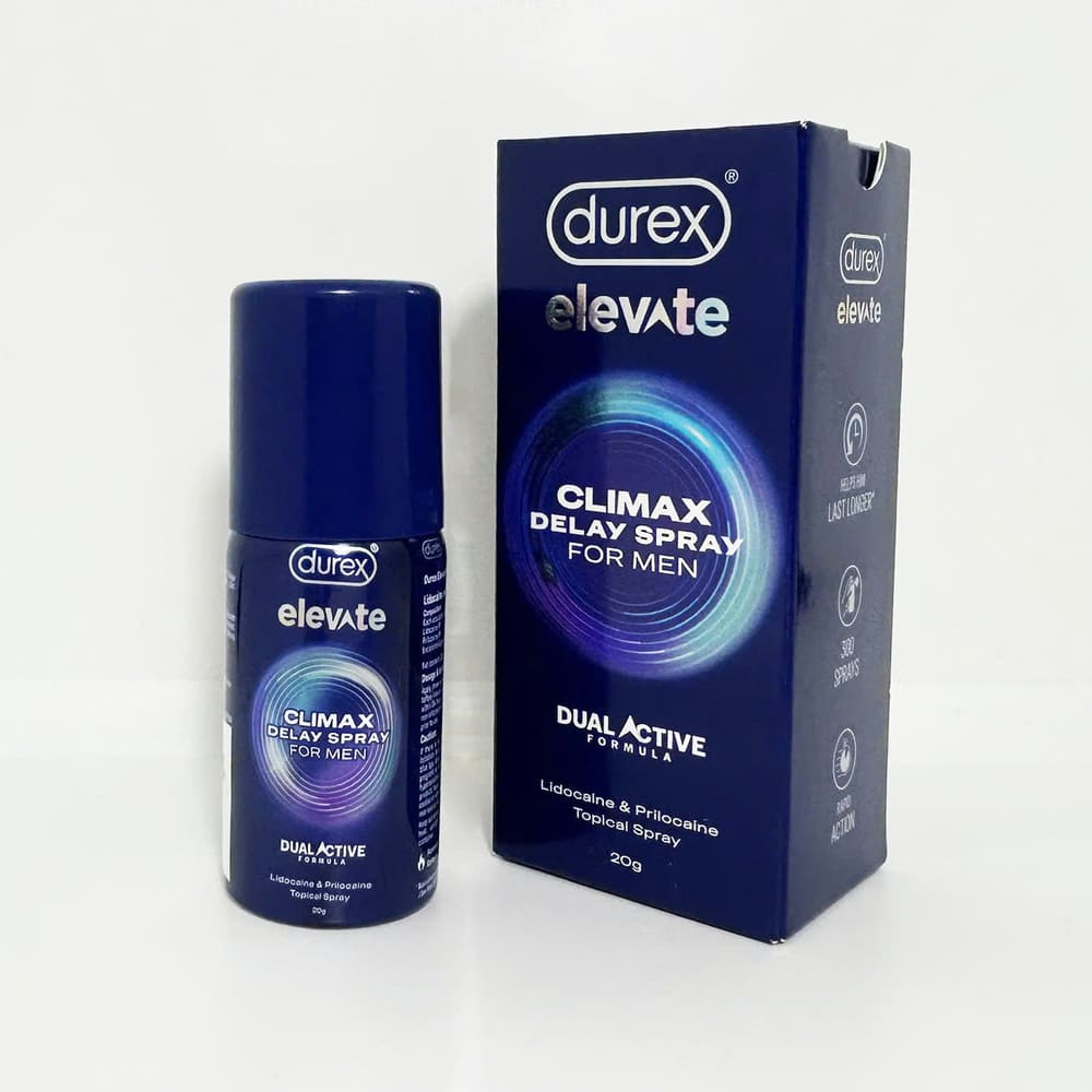 Bình xịt Durex Elevate Climax Delay 20g chống xuất tinh sớm