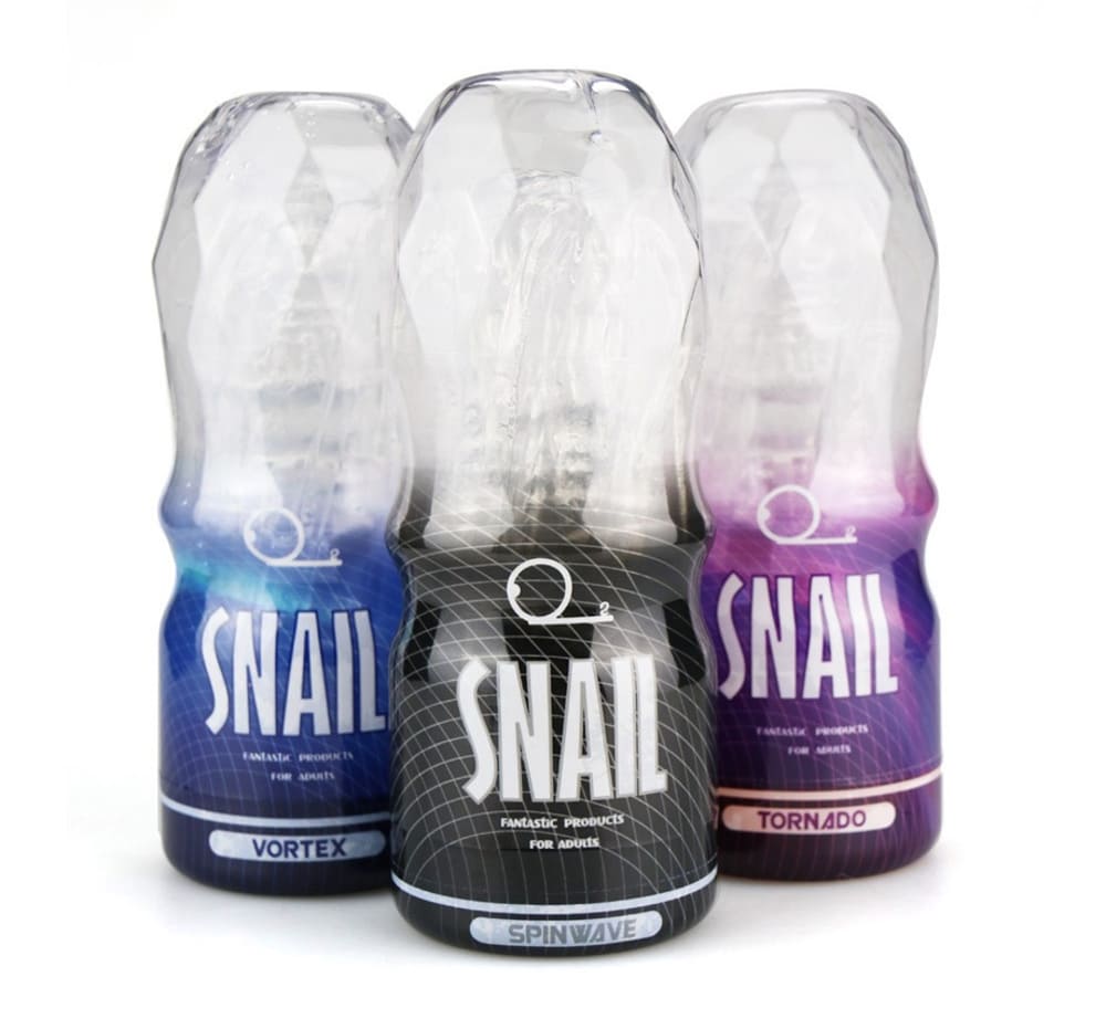 Cốc tự sướng trong suốt cho nam Snail