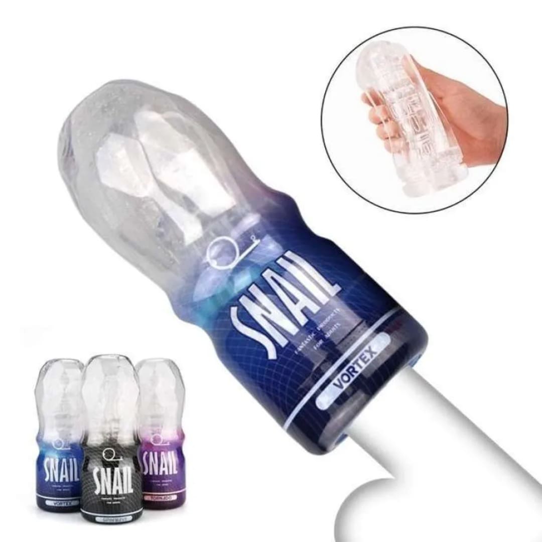 Cốc tự sướng trong suốt cho nam Snail