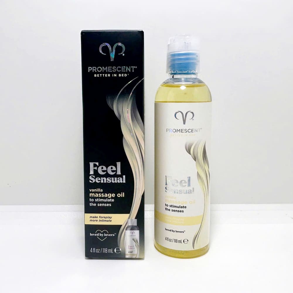 Dầu matxa body cao cấp Promescent Vanilla Massage Oil 118ml