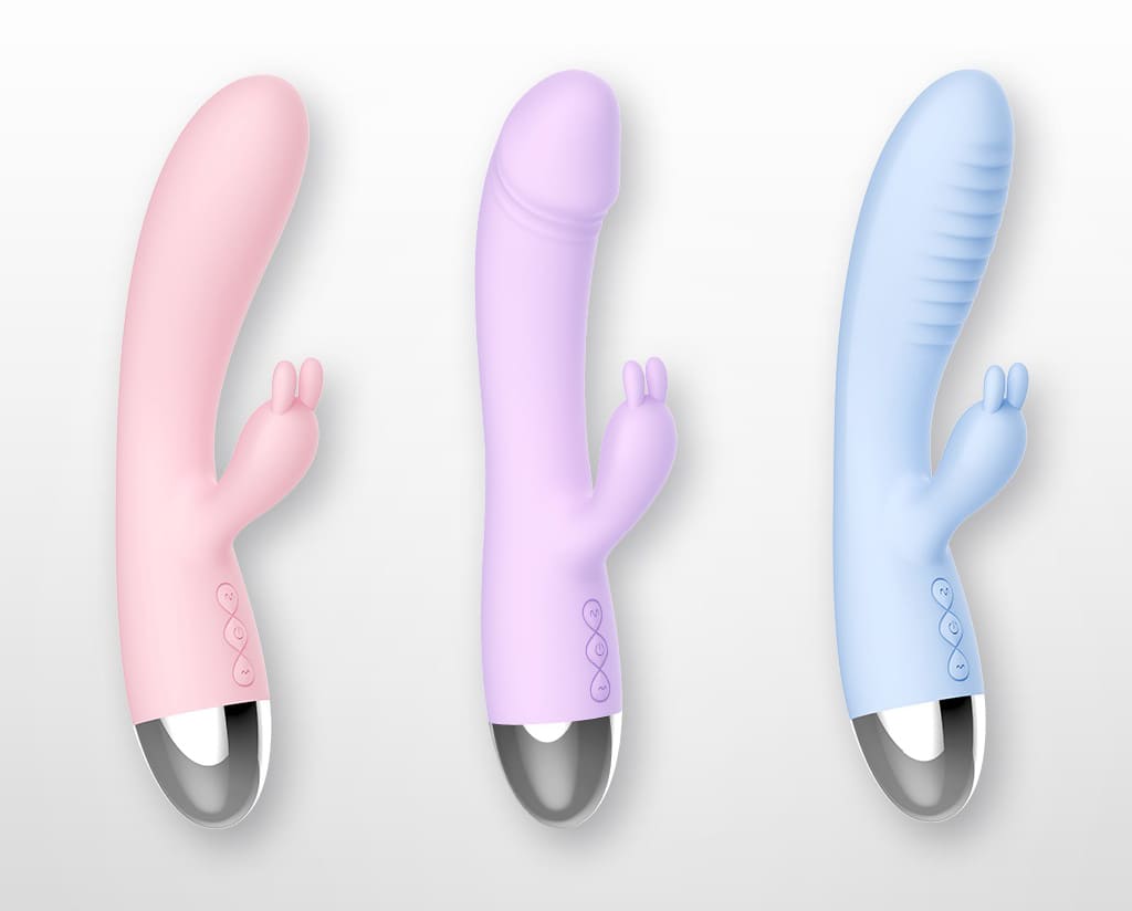 Dương vật giả nhỏ gọn có rung Leten Rabbit - Nhật Bản