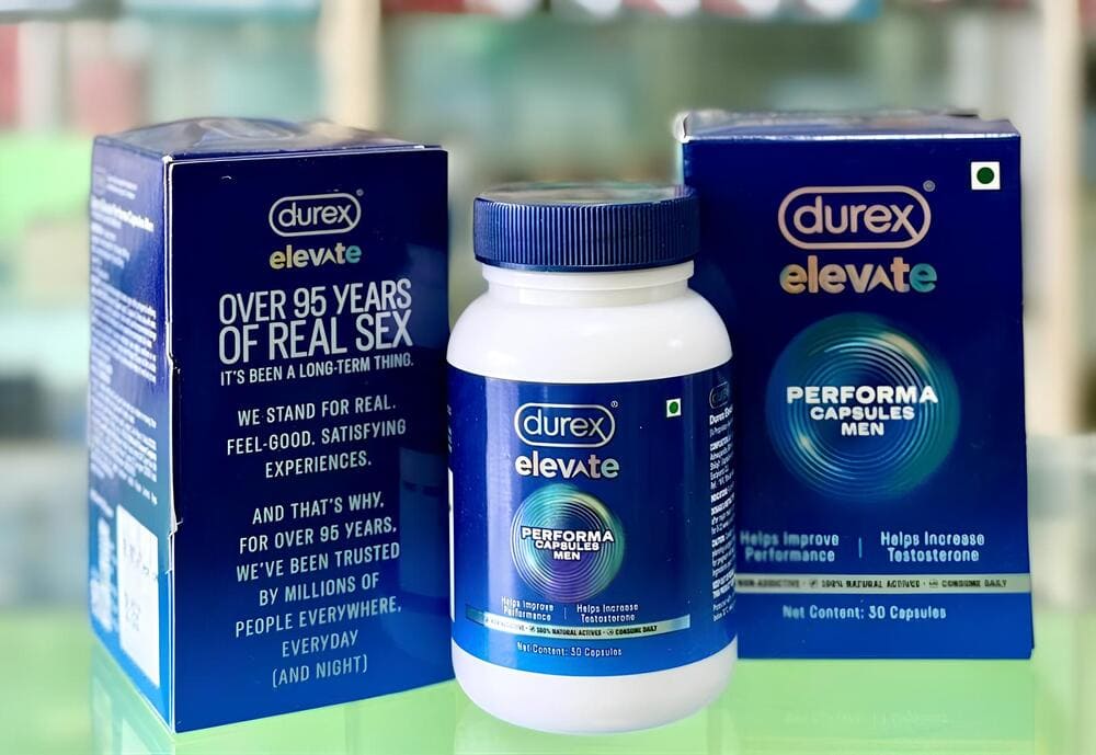 Viên uống cường dương Durex Elevate 30v