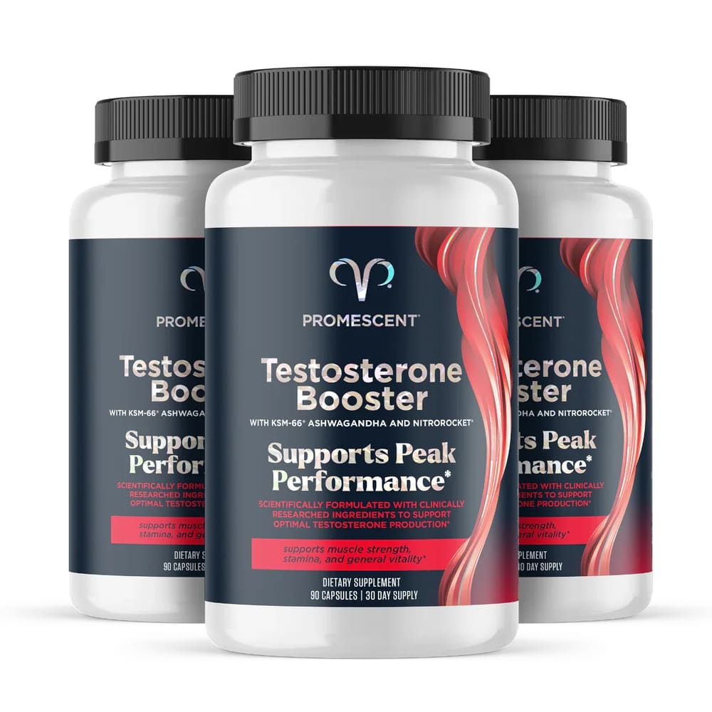 Viên uống hỗ trợ sinh lý nam Promescent Testosterone Booster - 90 viên