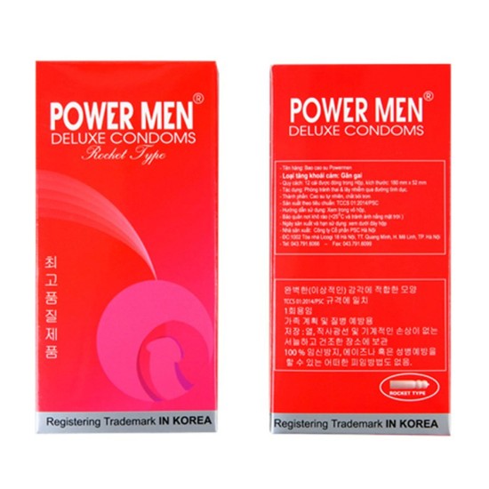 Bcs có gai gân giá rẻ Power Men Rocket Type