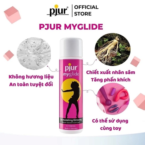 Gel bôi trơn kích thích âm vật của Đức Pjur Myglide