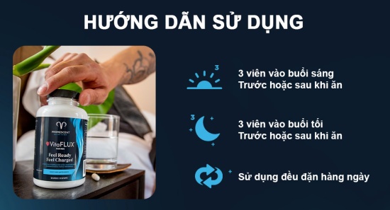 Thảo dược tăng cường sinh lý nam Promescent VitaFLUX For Men