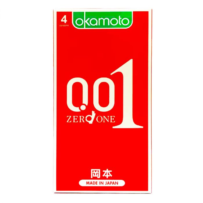 Bao cao su siêu mỏng của Nhật Bản Okamoto 0.01 Zero One -4s