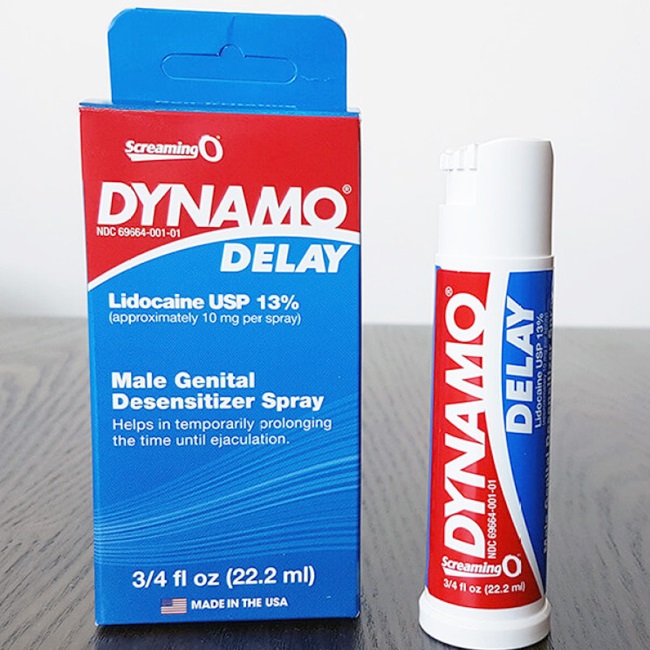 Thông tin chai xịt Dynamo Delay Spray