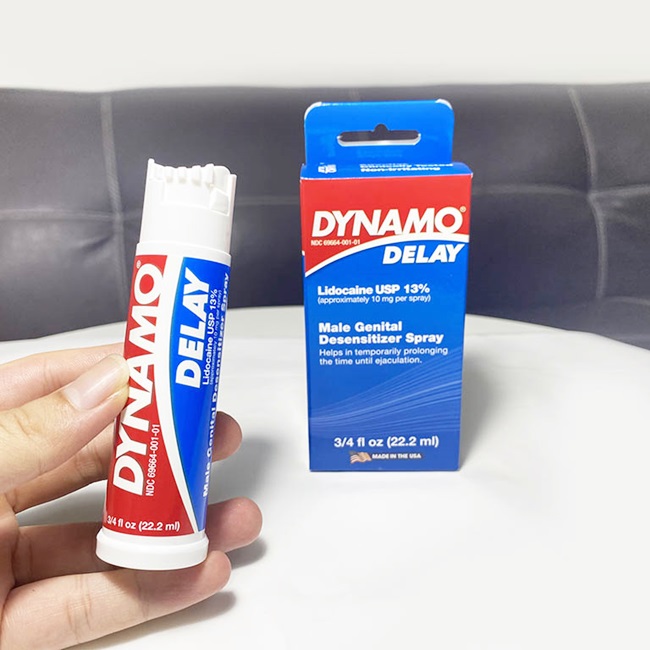 Chai xịt Dynamo Delay Spray của Mỹ