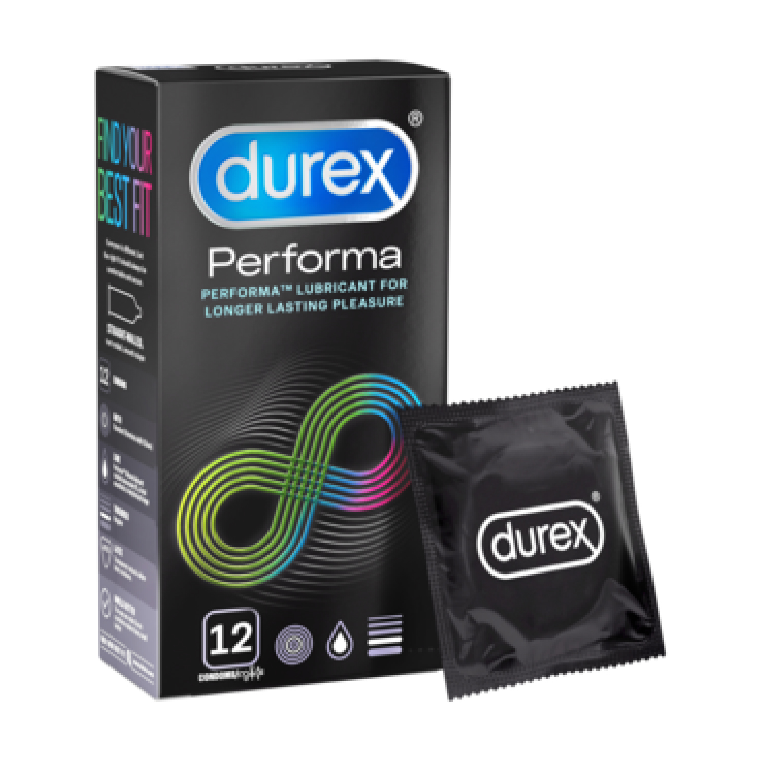 Durex Performa bao cao su kéo dài thời gian -12s