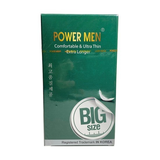 Bao cao su lâu ra size lớn 56mm Power Men Longer Comfortable -12s