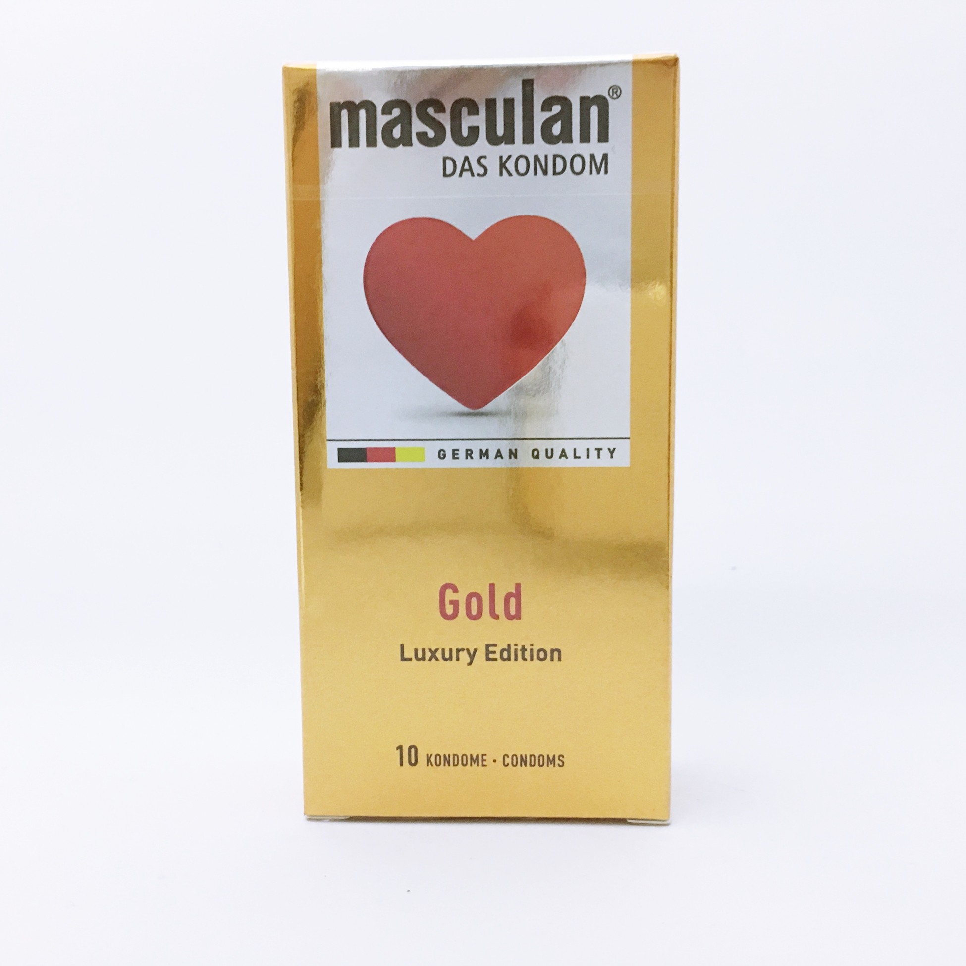 Bao cao su Masculan Gold của Đức có hương thơm vani