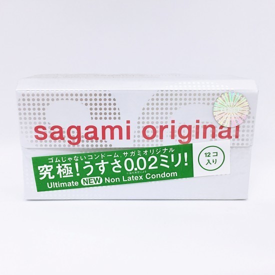 Bao cao su siêu mỏng cao cấp Sagami Original 0.02 Nhật Bản -12s