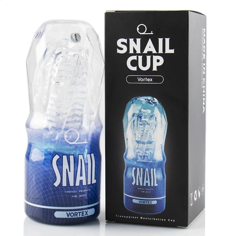 Cốc tự sướng trong suốt cho nam Snail
