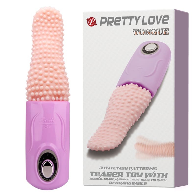 Lưỡi liếm âm đạo sạc pin Pretty Love Tongue