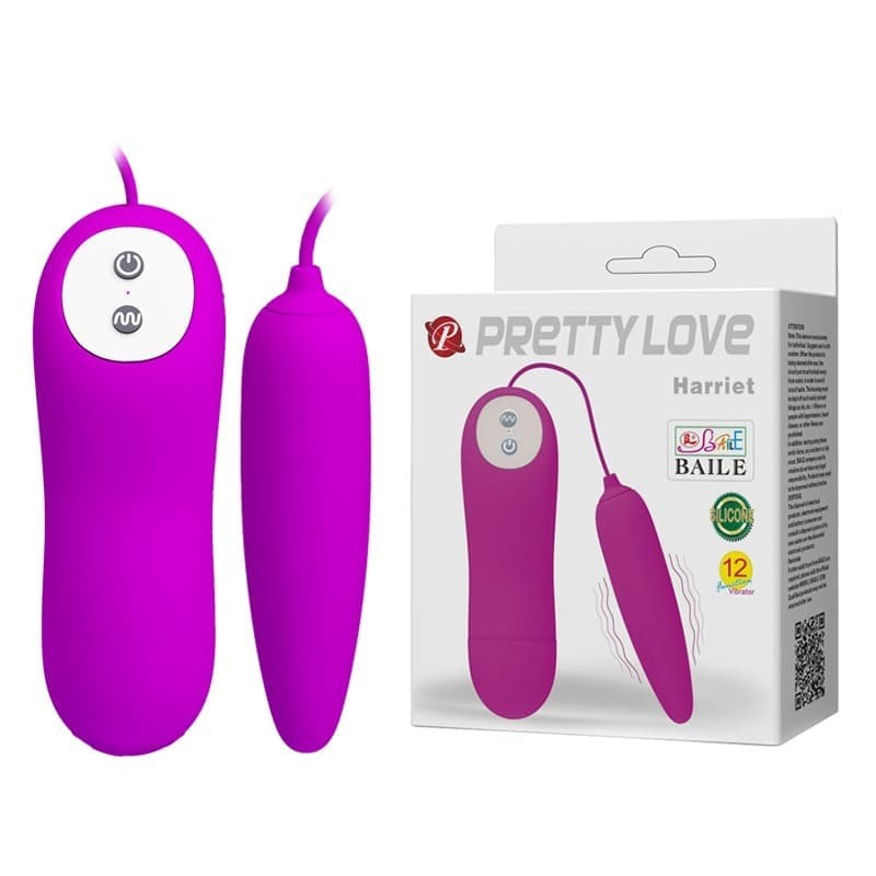 Trứng rung mini viên đạn Pretty Love Harriet