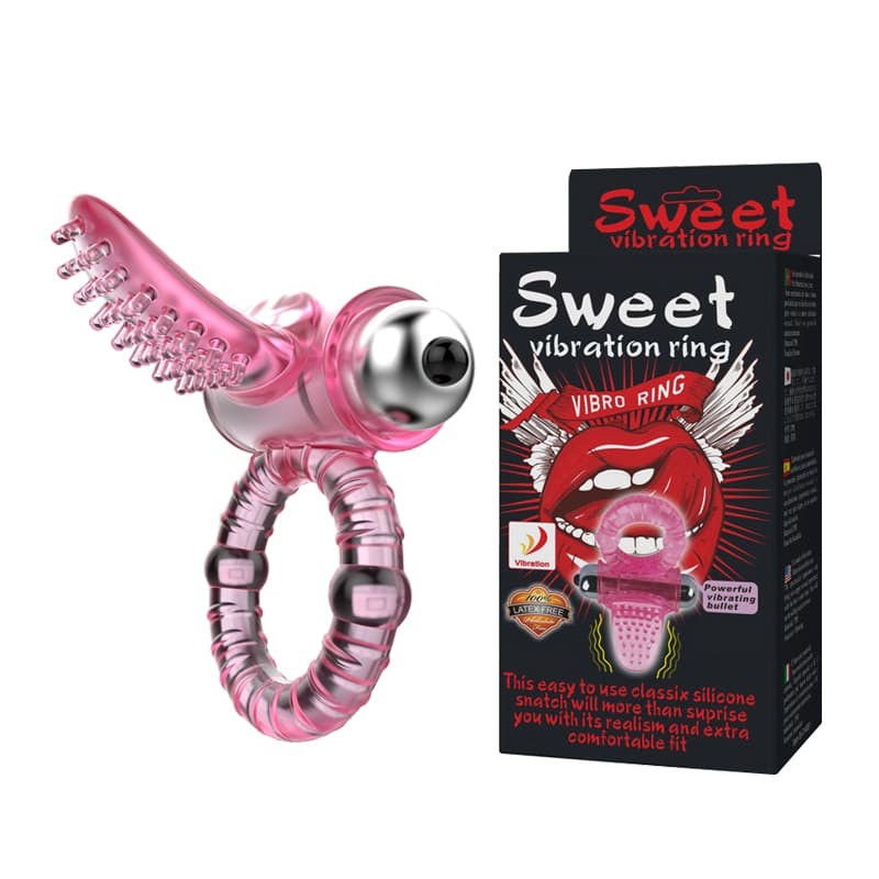 Vòng rung dương vật cực mạnh Baile Sweet